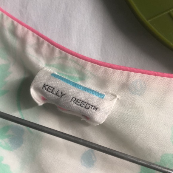 2 Pockets Gown robe snaps up has paint spots s/m - Picture 2 of 12